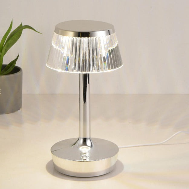 Crystal Mushroom Portable LED Table Lamp | Chronos Lights