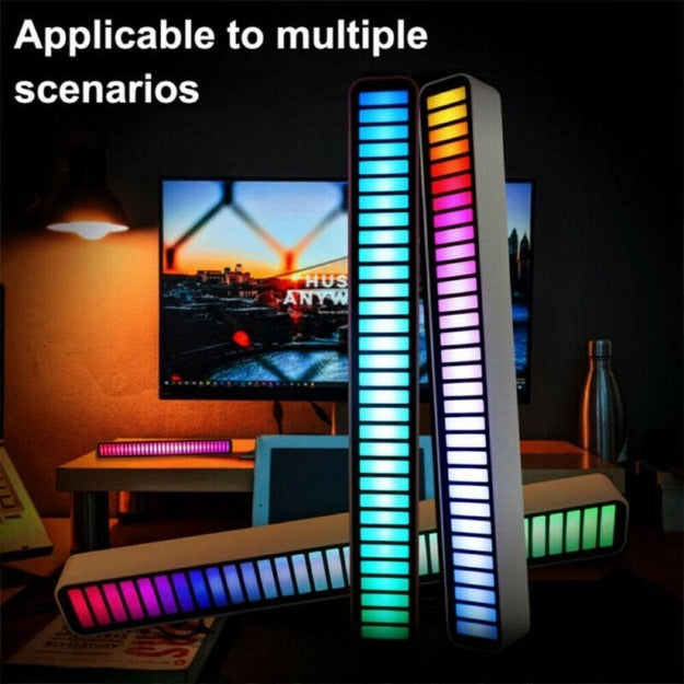 Rechargeable RGB Sound Reactive LED Light Bar | Chronos Lights