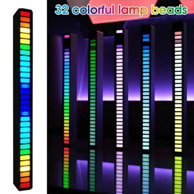 Sound Reactive Led Panel Shop with our Rechargeable RGBIC Sound Reactive Light – Chronos Lights