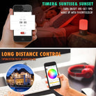 Smart RGB LED strip controller with Magic Home Pro app for smartphone control – Chronos Lights