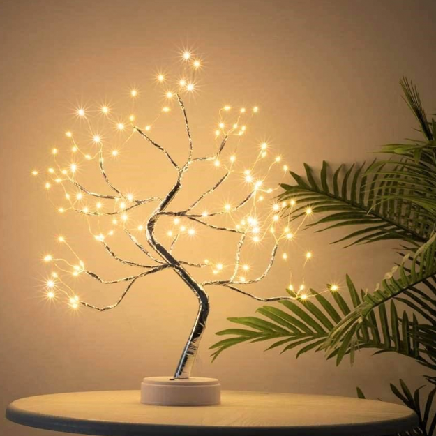 Bonsai Spirit Tree with Fairy Lights Table Lamp | Warm White