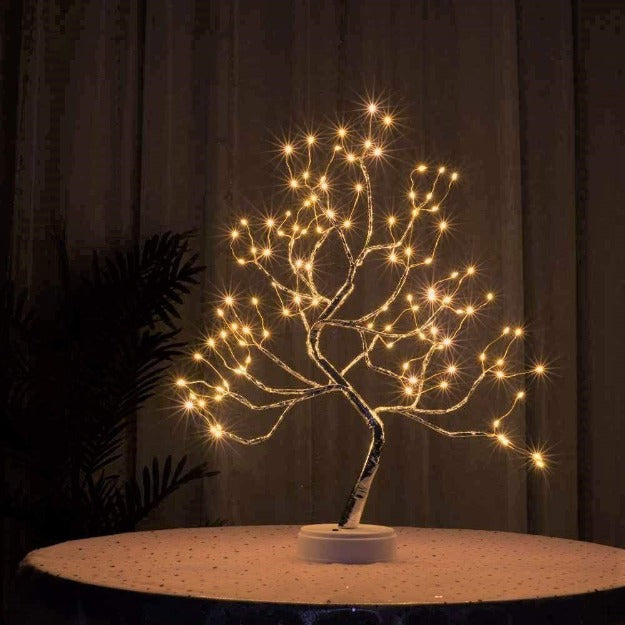 Bonsai Spirit Tree with Fairy Lights Table Lamp | Warm White