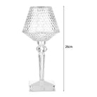 Spotty Reflection Portable LED Crystal Table Lamp | Chronos Lights