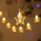 Star LED photo clip lights for bedroom wall décor and cozy ambiance