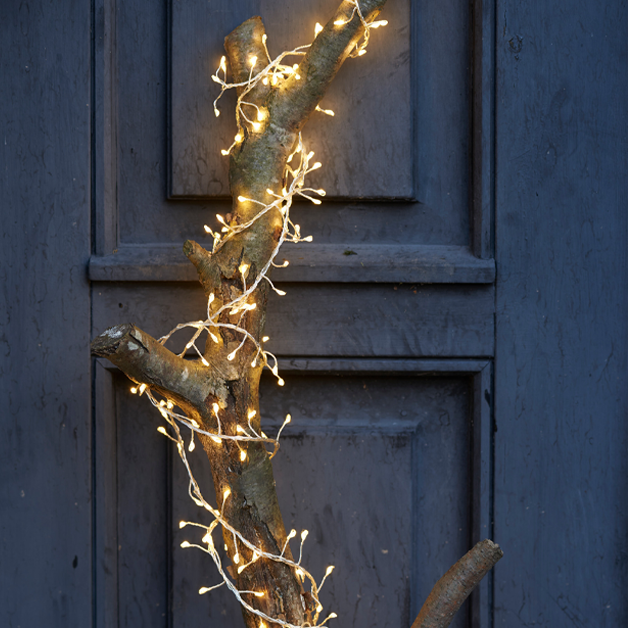 Warm white battery operated copper wire fairy lights for bedrooms, gifts, and event decorations