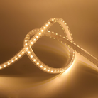Warm White Outdoor LED Rope Lights IP67 – Elegant and cozy illumination for balconies and patios – Chronos Lights
