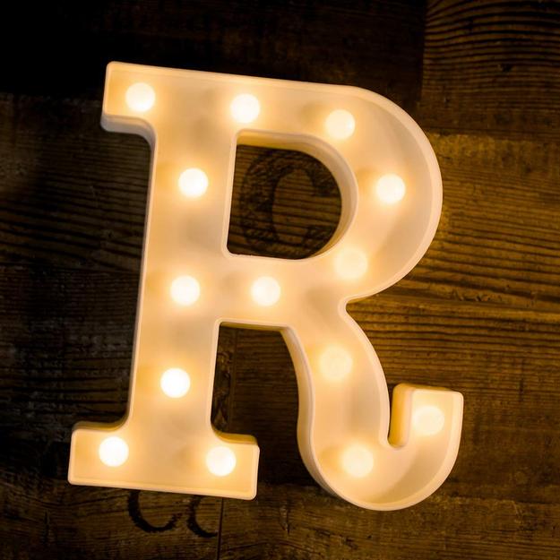Marquee Letter Sign Lights - Alphabet R - Chronos